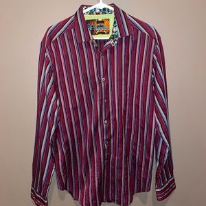 ROBERT GRAHAM- Men's Long Sleeve Shirt